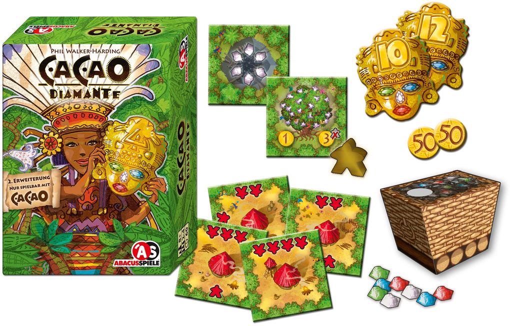 ABACUSSPIELE - Cacao 2. Erweiterung Diamante - Bild 2 von 3
