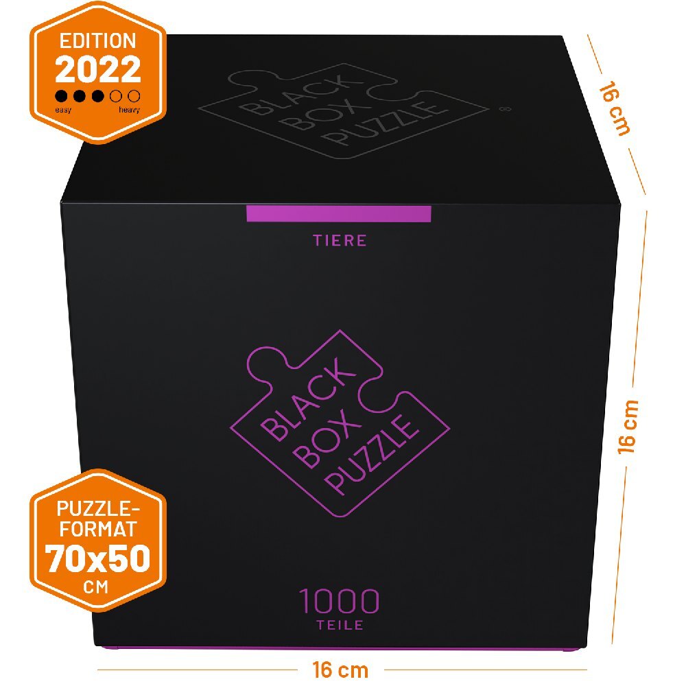 Black Box Puzzle Tiere (Puzzle), 4262387640057, Filme & Spiele, Spielen  & Raten